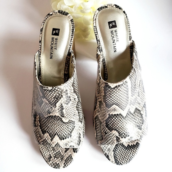 White Mountain Datenight Mule Size 8.5 M - Picture 3 of 8